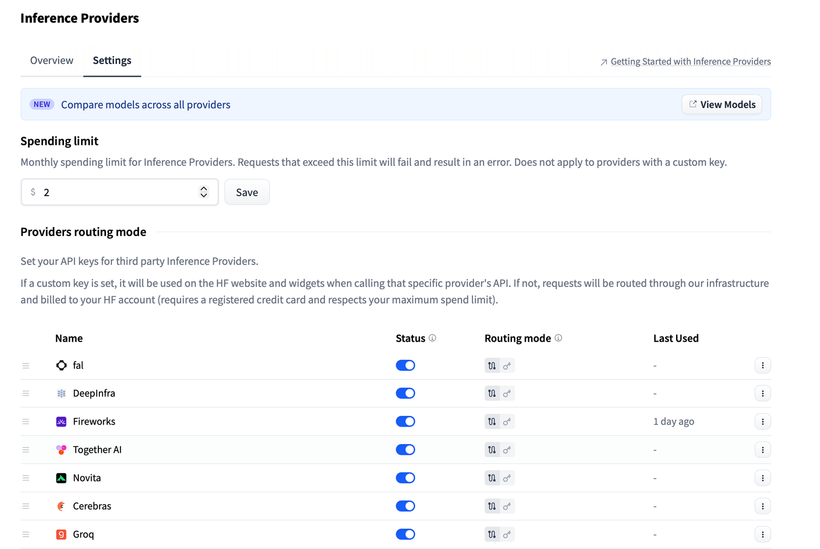 Inference Providers